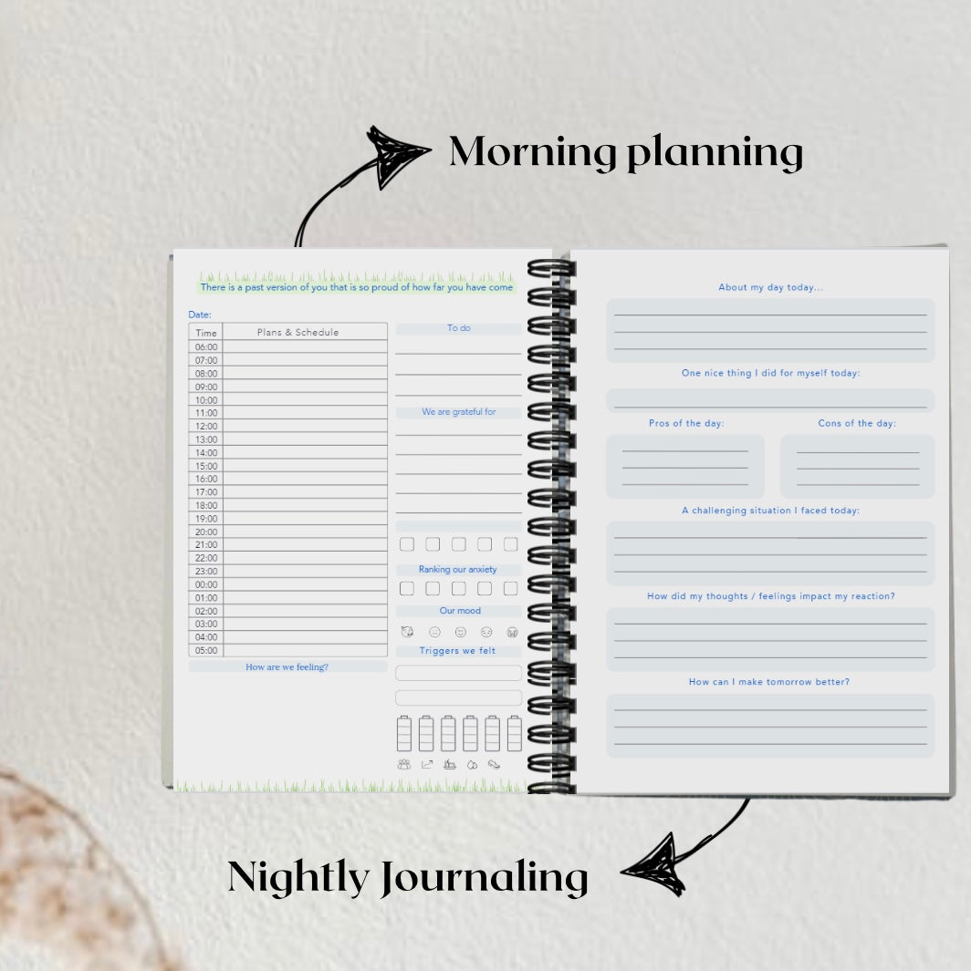 wellbeing planner & Journal in one