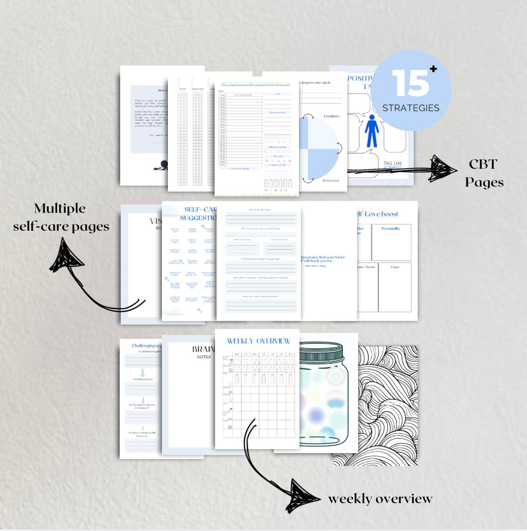 wellbeing planner & Journal in one