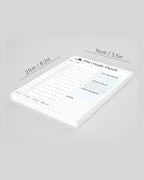 The Daily Notepad Tear Off To Do List 3x