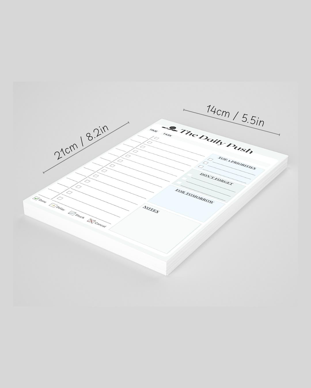 The Daily Notepad Tear Off To Do List