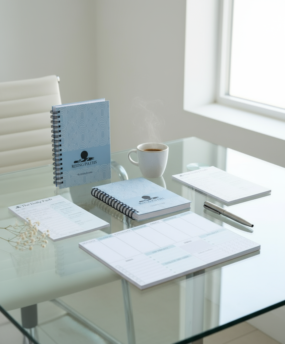 Clear glass with white walls