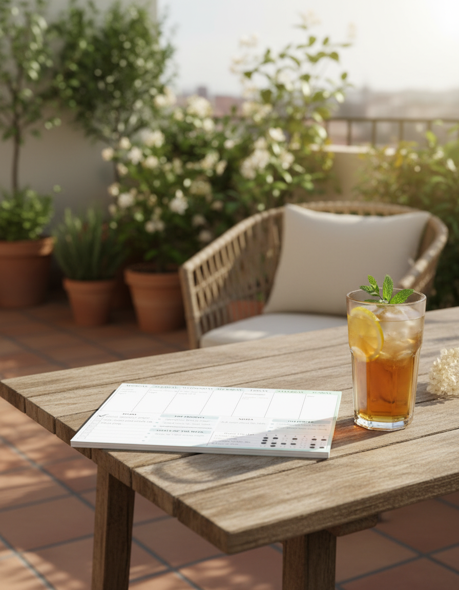 Outdoor patio planning