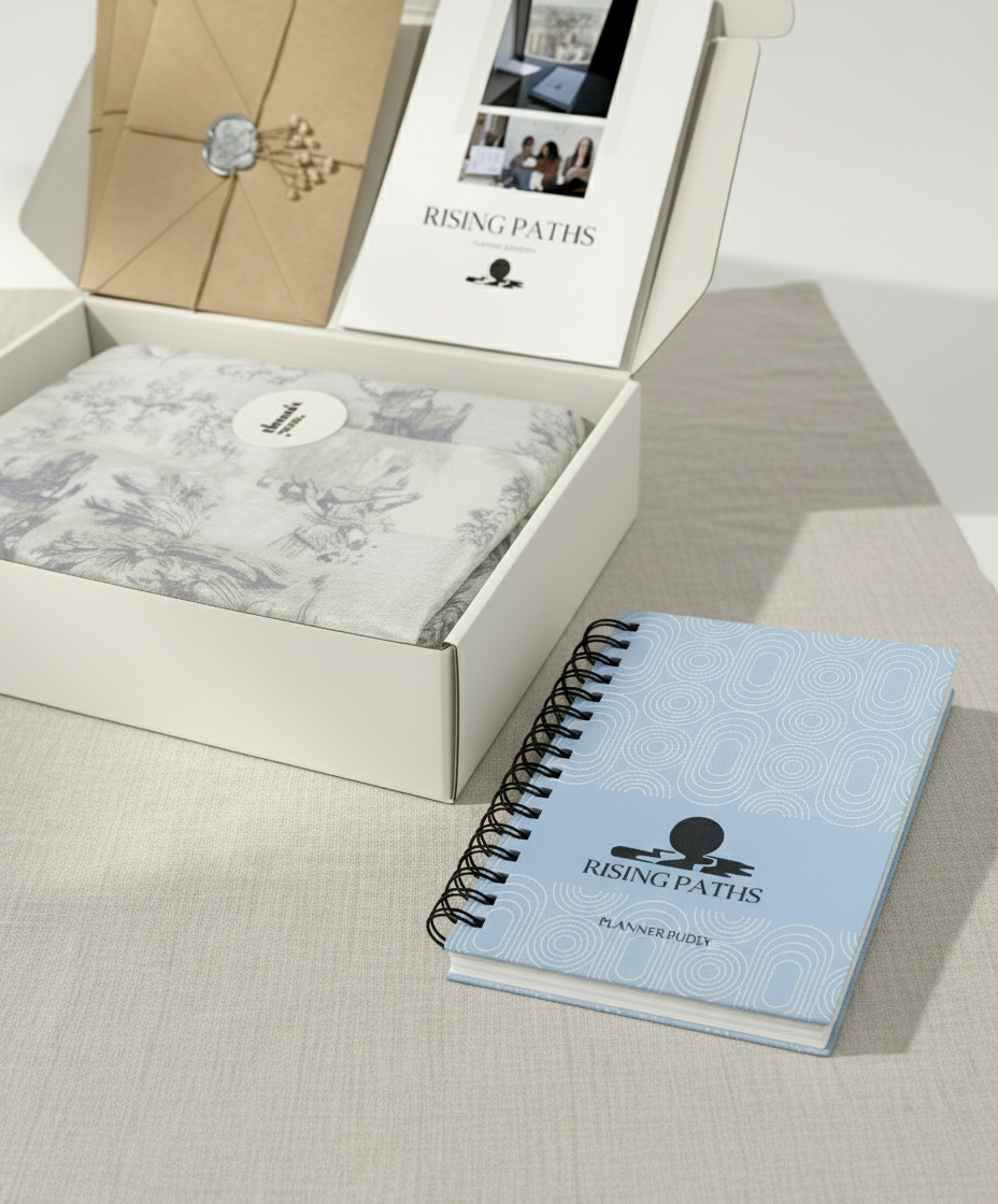 Sharp Rising Paths - close-up focus